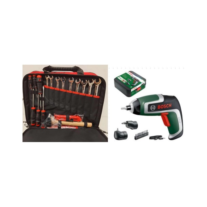 valise 100 outils et percuese ixo7