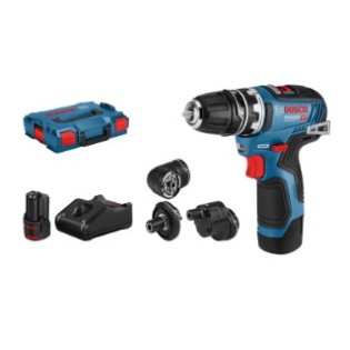 perceuse sans fil 12 V bosch avec 4 mandrins